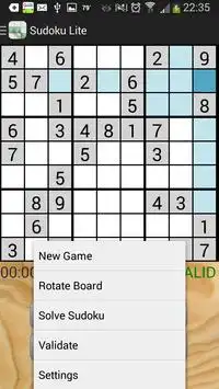 Sudoku Lite Screen Shot 2