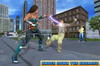 Incredible Super City Heroes Crime Battle Mania Screen Shot 4