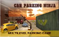 Ninja Car Drive Parken 3D-Spiel Screen Shot 0