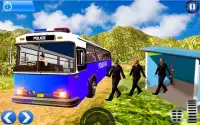 Off road Police Bus Drive Simulator Screen Shot 0