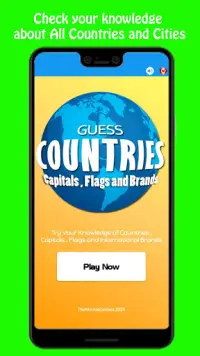 World Countries Capitals Maps - Geography Guess Screen Shot 0