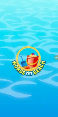 Words on Beach - Best Word Game for Holidays Screen Shot 1