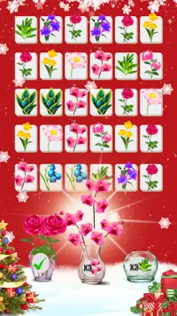 Mahjong Flower Frenzy Screen Shot 0
