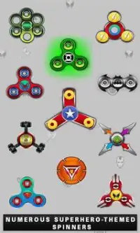 Super Hero Fidget Spinner Screen Shot 1