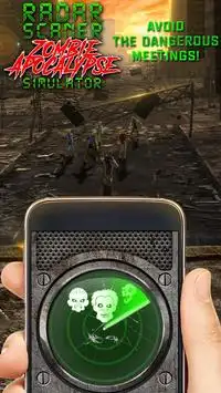 Radar Scaner Zombie Apocalypse Simulator Screen Shot 2