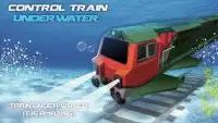 Управление поезд под водой Screen Shot 1