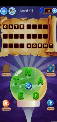 Word Wizard Puzzle - Connect Letters Screen Shot 13
