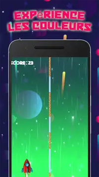 Jeux Rocket gratuit: Line Break Défi Screen Shot 4