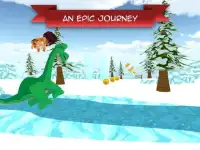 Dino & Eskimo Kid - Ice Valley Screen Shot 1