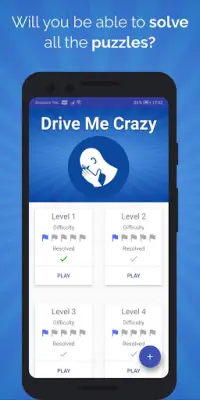 Drive Me Crazy - Riddles, IQ puzzles, logic games Screen Shot 0