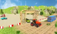 Tractor Towing Car Simulator Games Screen Shot 4