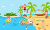Pretend Play Summer Vacation My Beach Party Game Screen Shot 1