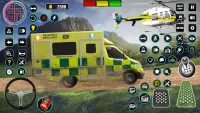 हैली रोगी वाहन सिम्युलेटर खेल Screen Shot 6