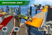 Roof Jumping Car Parking Games Screen Shot 1