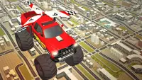 Flying Truck Pilot Driving 3D Screen Shot 21