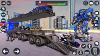 Police Robot Transport Games Screen Shot 4