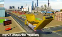 Cũ Ô tô Máy nghiền Cần cẩu & Dump Xe tải Lái xe 3D Screen Shot 1