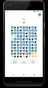 Emojis Minesweeper Game for Smartwatch Screen Shot 1