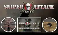 Снайпер Атака  2016 Screen Shot 0