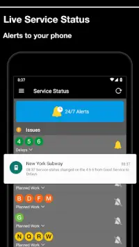 New York Subway – Official MTA map of NYC Screen Shot 1
