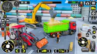 砂 掘削機 トラック 運転 救援 シミュレーター ゲーム Screen Shot 2