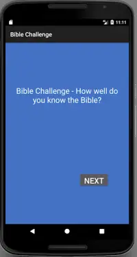 Bible Challenge Screen Shot 0