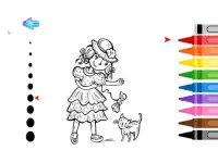 Kids Coloring Princess Screen Shot 8