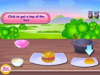 पोर्क बर्गर खाना पकाने के खेल Screen Shot 5