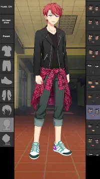 Highschool Boy Makeover - Anime Dress Up Games Screen Shot 3