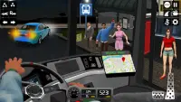 Game Mengemudi Simulator Bus Screen Shot 1