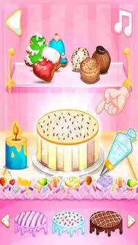 Wedding Cake Cook Girls Game Screen Shot 2