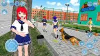 Anime High School Girl 3D Sim Screen Shot 0
