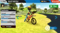 Stickman BMX Uphill Rider - Ciclo de acrobacias Screen Shot 4