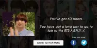 BTS ARMY Fan Quiz Screen Shot 2