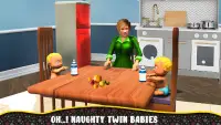 Twins Baby Daycare: Baby Care Screen Shot 1