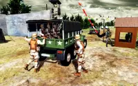 سائق شاحنة نقل الجيش: الألعاب العسكرية 2019 Screen Shot 5