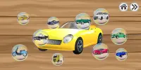 Cars puzzles for boys and kids Screen Shot 2