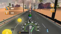 Real Highway Traffic Rider Moto Bike Racing Free Screen Shot 6