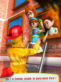 Kids Fire Rescue Simulator Screen Shot 6