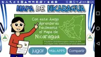 Juego del Mapa de Nicaragua Screen Shot 0