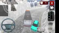 Winter Road Truck 3D Screen Shot 2