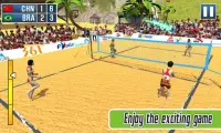 Volleyball Exercise - Beach Volleyball Game 2019 Screen Shot 1