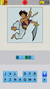 Cartoon Quiz Screen Shot 1