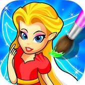 Fairy Splash! - Kids Coloring