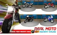 Real highway moto racer Screen Shot 3