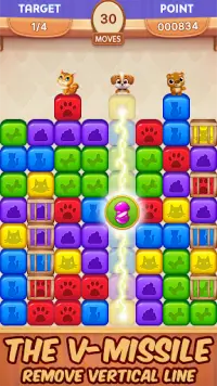 Mission Rescue - Blast Toy Cubes and Save Pets Screen Shot 3
