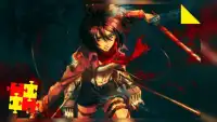 Anime Puzzles Spiele: Attack Titan Puzzle Anime Screen Shot 2