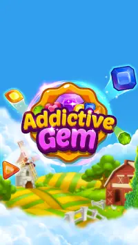 Addictive Gem - Match 3 Games Screen Shot 4