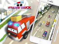 Little Fire Truck in Action Screen Shot 7