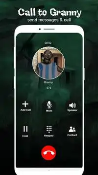 Chat And Call Simulator For Creepy Granny’s Screen Shot 4